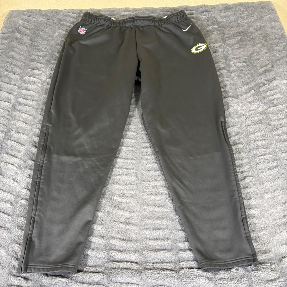 Nike NFL Green Bay Packers Dri-FIT Onfield Apparel Pants Gray XXL AT211